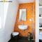 El cuarto de baño impermeable anaranjado teja la teja del estilo del subterráneo de los 7.5x15cm resistente al ácido