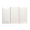 La pared coloreada brillante blanca teja el diseño moderno de las placas para salpicaduras de la cocina no resbalón